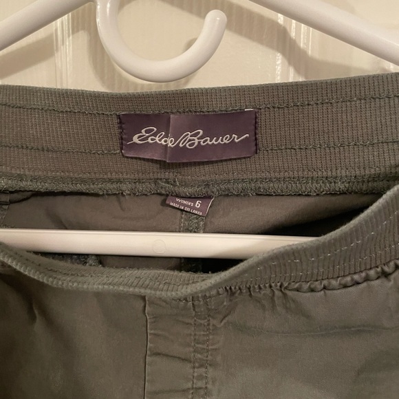 Eddie Bauer Olive Green Cargo Pants - Picture 3 of 5